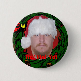 Ho! Ho! Hé! Knoop Ronde Button 5,7 Cm