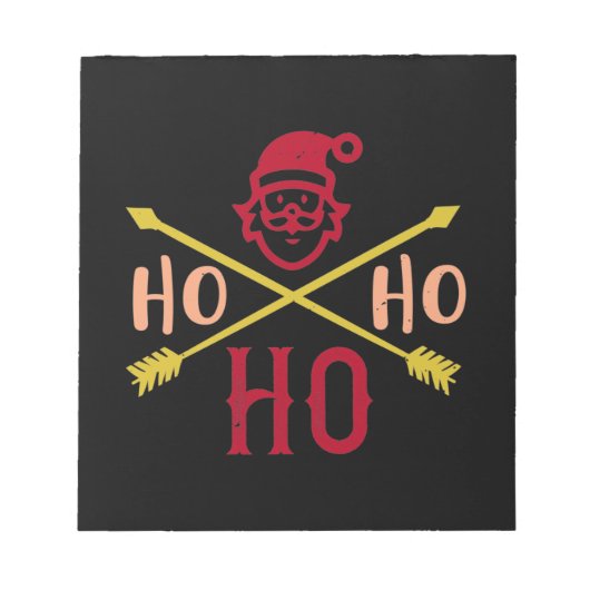 Ho Ho Ho 2 Notitieblok (Voorkant)