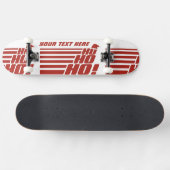 Ho Ho Ho aangepaste Xmas skateboards (Horizontaal)