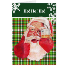 Ho! Ho! Ho! BEERTIG CHRISTMAS! feestdagenkaart