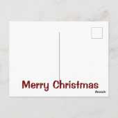 Ho! Ho! Ho! Briefkaart (Achterkant)