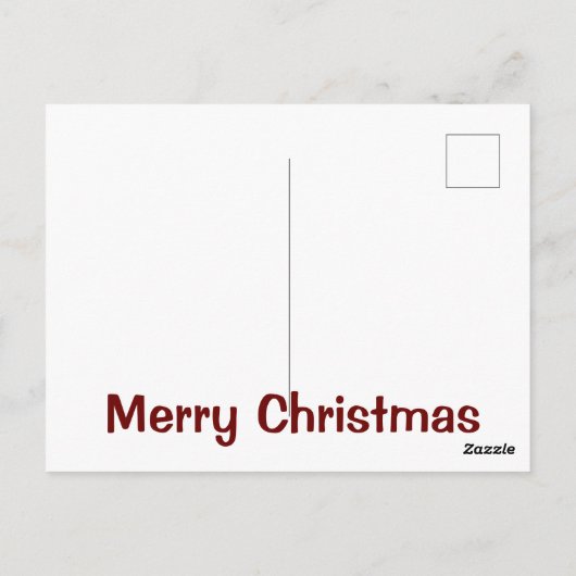 Ho! Ho! Ho! Briefkaart (Achterkant)