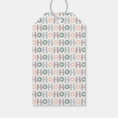Ho Ho Ho Cadeaubijslage Cadeaulabel (Achterkant)