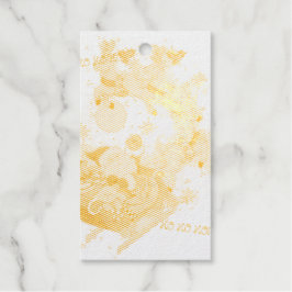 Ho Ho Ho! Cadeaukleur Folie Cadeaulabels