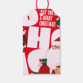 Ho ho ho  cadeaulabel (Achterkant)