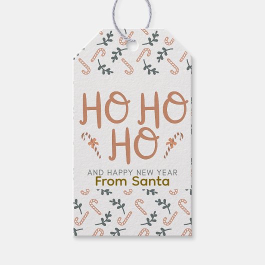 Ho ho ho  cadeaulabel (Voorkant)