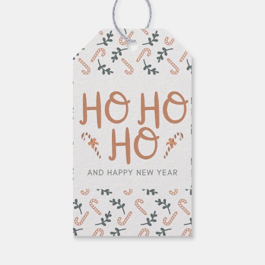 Ho ho ho  cadeaulabel (Achterkant)