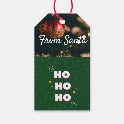 Ho ho ho  cadeaulabel (Voorkant)