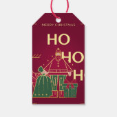 Ho ho ho cadeaulabel (Achterkant)