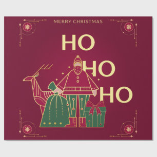Ho ho ho cadeaupapier