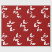 Ho-ho-ho Cadeaupapier (Vlak)