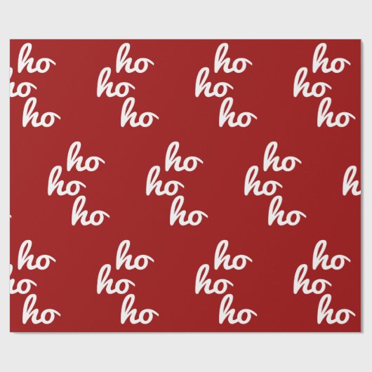 Ho-ho-ho Cadeaupapier (Vlak)