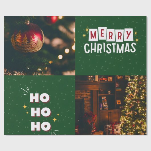 Ho ho ho  cadeaupapier (Vlak)