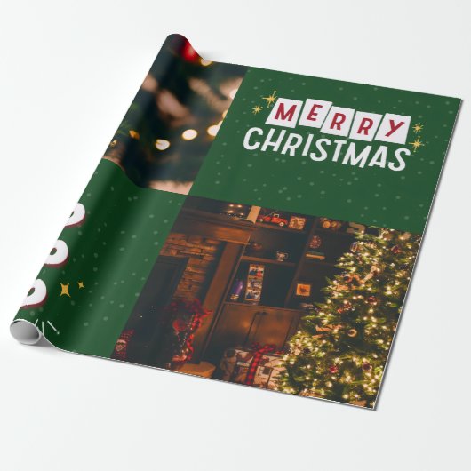 Ho ho ho  cadeaupapier (Uitgerold)