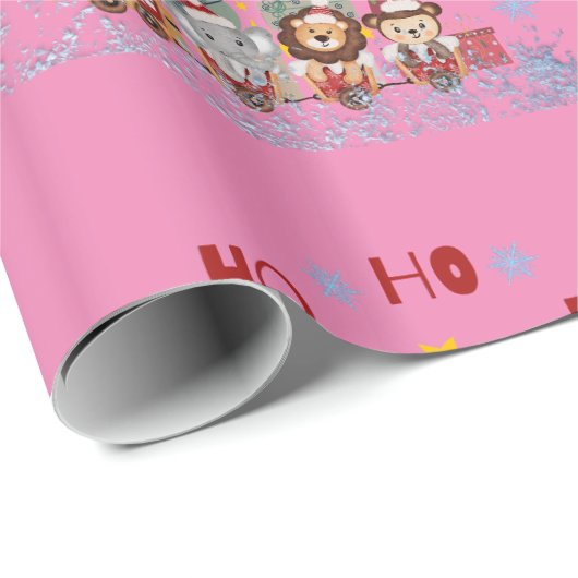 Ho Ho HO Cadeaupapier (Rol Hoek)