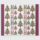 Ho ho ho cadeaupapier (Vlak)