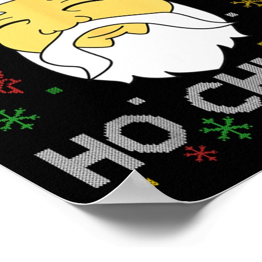 Ho Ho Ho Chi Minh Asian Vietnamese Santa Claus Chr Poster (Hoek)