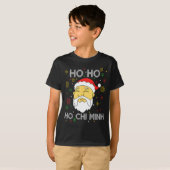 Ho Ho Ho Chi Minh Asian Vietnamese Santa Claus Chr T-shirt (Voorkant volledig)