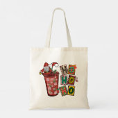 Ho Ho Ho Chirstmas Gnome Tote Bag (Achterkant)