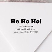 Ho Ho Ho Christmas Address Rubberstempel