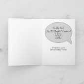 Ho! Ho! Ho! Christmas Card (Binnen)