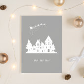 Ho-Ho-Ho Christmas Holiday Card Kaart