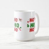 Ho Ho Ho Christmas Mug Koffiemok (Voorkant rechts)