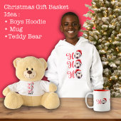 Ho Ho Ho Christmas Soccer Football Boys