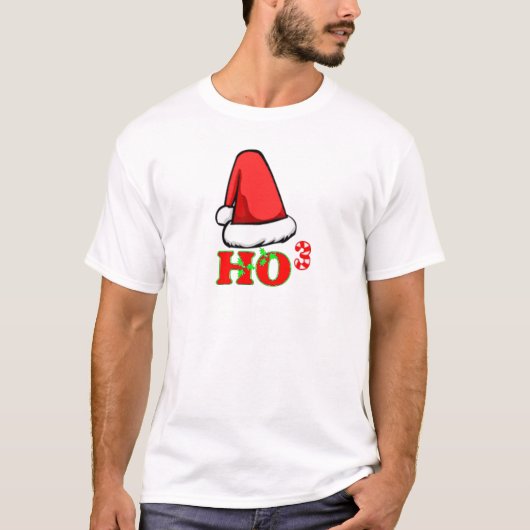 Ho Ho Ho Cubed T-shirt (Voorkant)