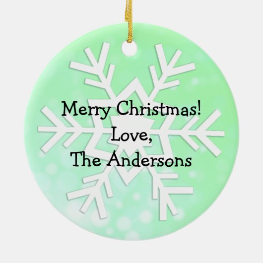 Ho Ho Ho dat 2020 moet gaan! Keramisch Ornament (Achterkant)