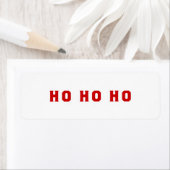 HO HO HO ETIKET (Insitu)