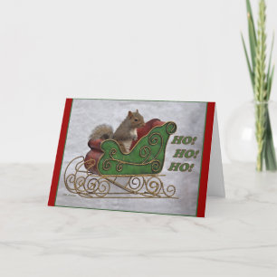 HO! HO! HO! FEESTDAGEN KAART