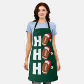 Ho Ho Ho Football | Funny Christmas Season Humor Schort (Gedragen)