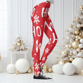 Ho-Ho-Ho Fun Christmas Design Leggings