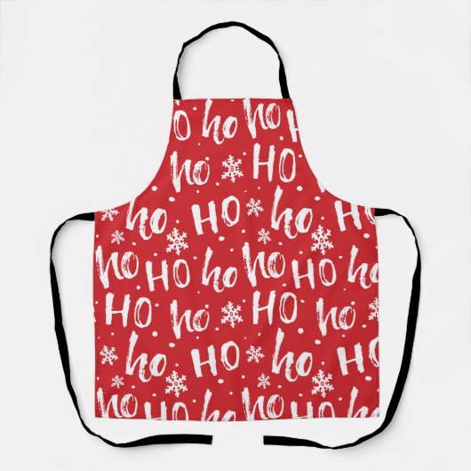 Ho, Ho, Ho Fun Christmas Design Schort (Voorkant)