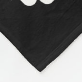 Ho Ho Ho Funny Dumbbell Christmas Weightlifting Gy Fleece Deken (Hoek)