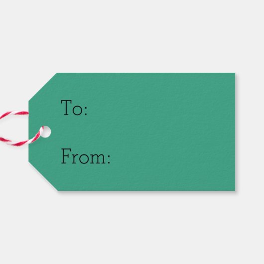 Ho Ho Ho Gift Label Cadeaulabel (Achterkant Horizontaal)