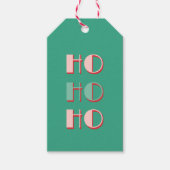Ho Ho Ho Gift Label Cadeaulabel (Voorkant)