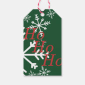  Ho Ho Ho gitf tag Cadeaulabel (Voorkant)
