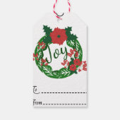  Ho Ho Ho gitf tag Cadeaulabel (Achterkant)