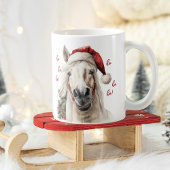 Ho Ho Ho! Grappige Paard Kerst Mok
