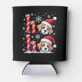 Ho Ho Ho Great Pyrenees Dog Lover Christmas Santa  Blikjeskoeler (Voorkant)