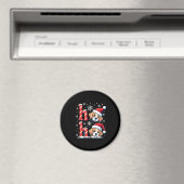 Ho Ho Ho Great Pyrenees Dog Lover Christmas Santa  Magneet (Insitu (Vaatwasser))