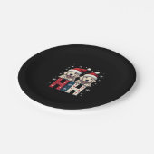 Ho Ho Ho Great Pyrenees Dog Lover Christmas Santa Papieren Bordje (Gekanteld)