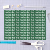 Ho Ho Ho Green Tissuepapier (Craft)