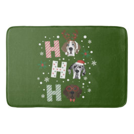 Ho Ho Ho Groot Deen Vrolijk Kerstfeest Badmat