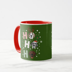 Ho Ho Ho Groot Deen Vrolijk Kerstfeest Mok