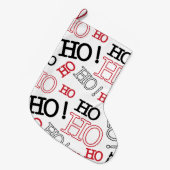 Ho Ho Ho Grote Kerstsok (Voorkant (Hangend))
