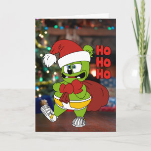 Ho Ho Ho Gummibär Christmas Kaart