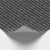 Ho Ho Ho Handschrift inpakpapier (Hoek)